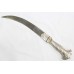 Dagger Knife Pure Silver Koftgiri WIre Work Hand Forged Steel Blade Handle D75